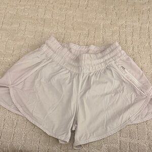 Lululemon athletica track that white shorts
